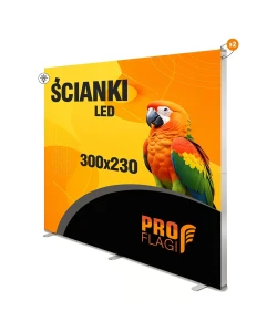 LED BOX fal 300x230cm