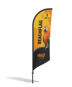 Vėliava | Beachflag | Batfan S - 260cm Spausdinta vėliava