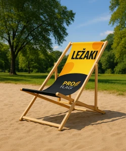 Leżak reklamowy z nadrukiem firmowym