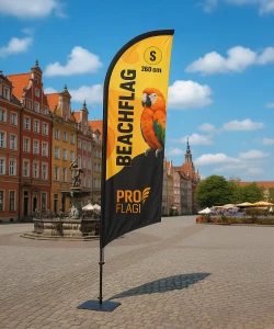 Winder S 2,6 m Batfan Beachflag