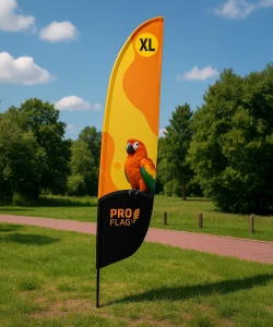 Winder XL 5,5m Flaga Batfan Beachflag 1