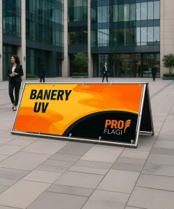 Baner reklamowy DRUK UV