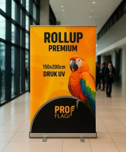 Rollup roll-up z nadrukiem