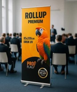 Rollup roll-up z nadrukiem