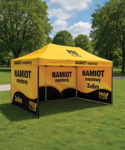 Advertising tent 3x6 m with printing