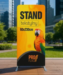 Stand tekstylny 60x230cm