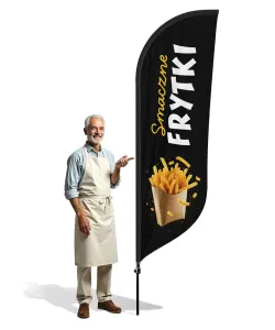 copy of Nr. 6 rotisserie vištienos skelbimas Beachflag Winder Flag