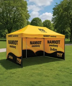 Reklaminis tentas 3x6 m su spausdintu dizainu