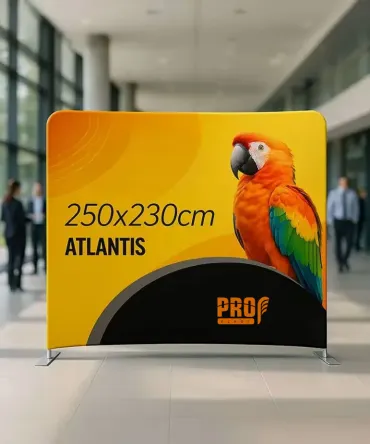 Ścianka prosta 250x230cm - PROflagi