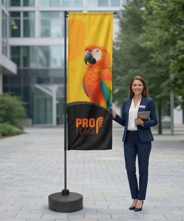 Winder Beachflag - maszt prosty - PROflagi