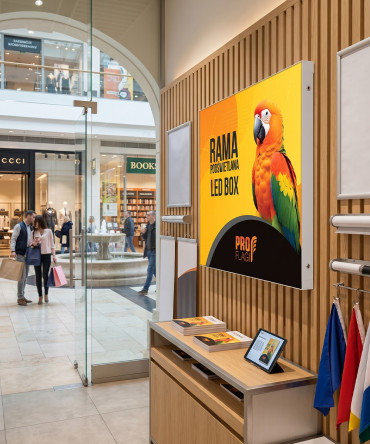 LED BOX™ osvětlený rám 100 x 150 cm