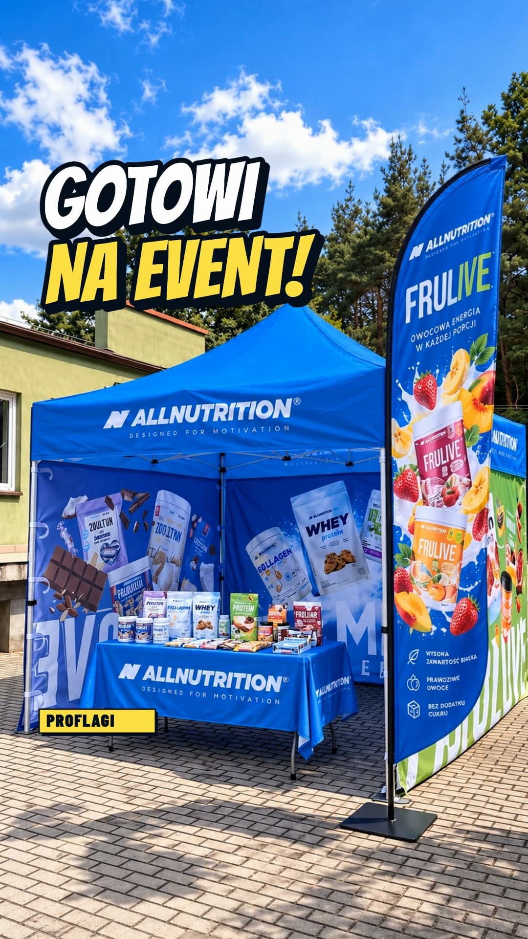 Realizacja PROflagi — zdjęcie z Instagrama