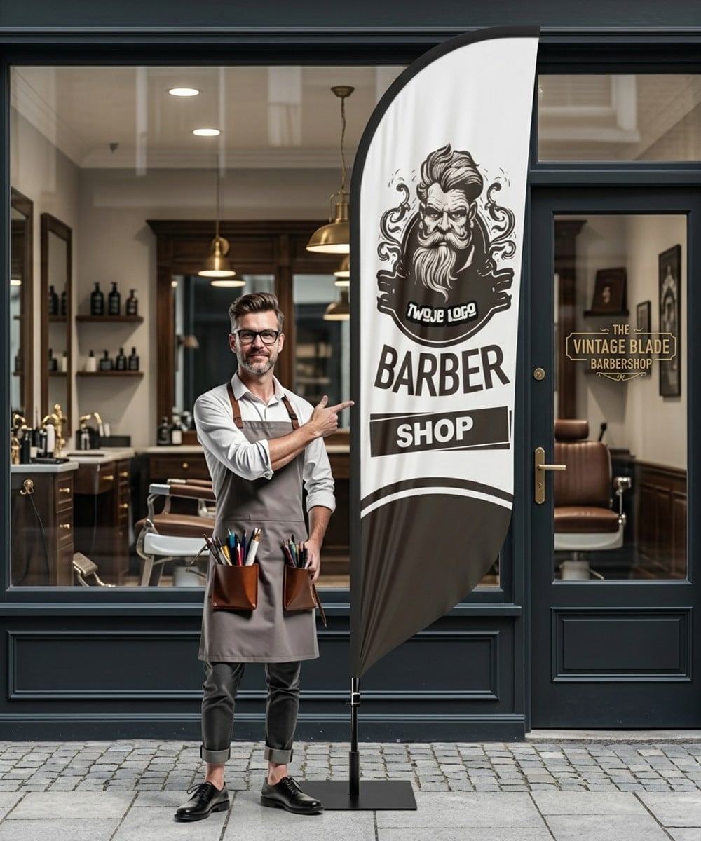 Winder Barber Style No. 27 - Beachflag
