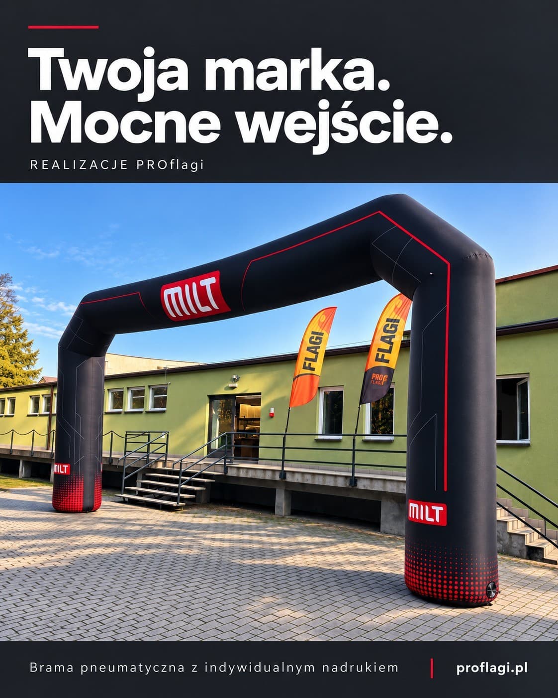 Realizacja PROflagi — zdjęcie z Instagrama